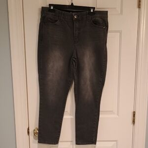 Wit & Wisdom Charcoal Skinny Jeans